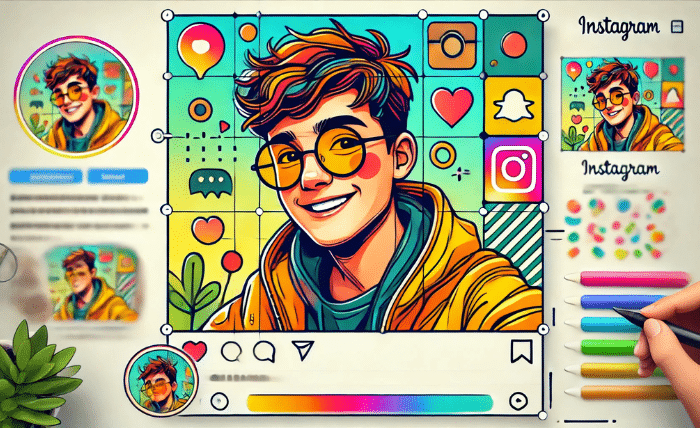 insta dp cartoon